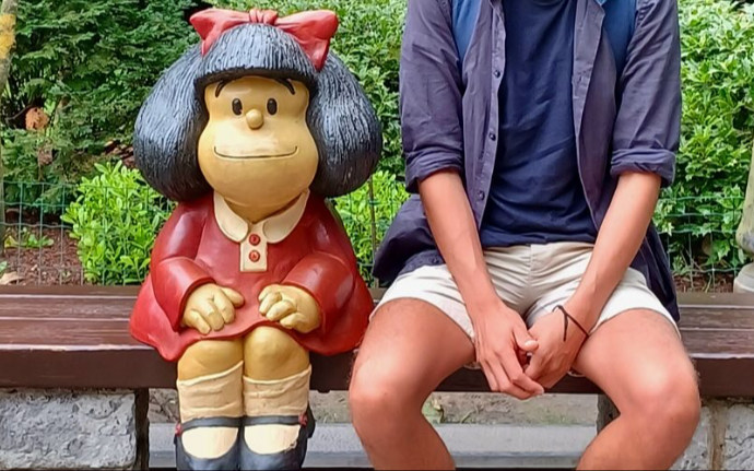 Esculturas de Mafalda han sido colcoadas alrededor del mundo Esculturas de Mafalda han sido colcoadas alrededor del mundo