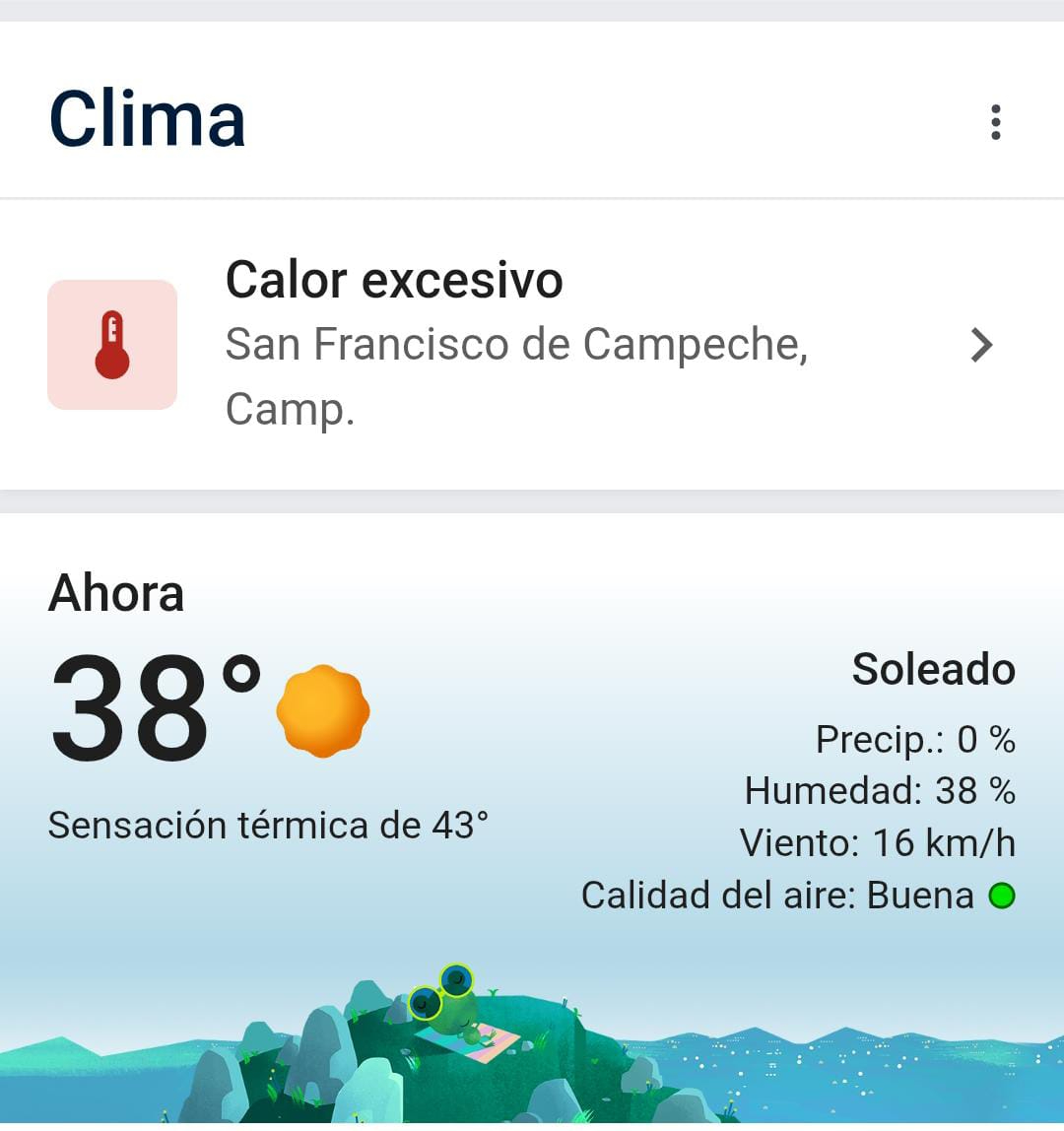 Sensación térmica de 43°C pone en riesgo a población vulnerable Sensación térmica de 43°C pone en riesgo a población vulnerable