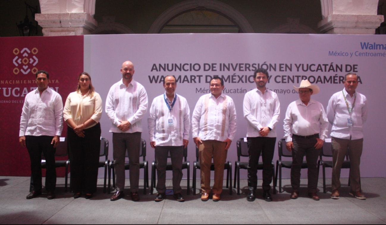 Yucatán generará más de dos mil nuevos empleos con la construcción de 27 sucursales de Walmart