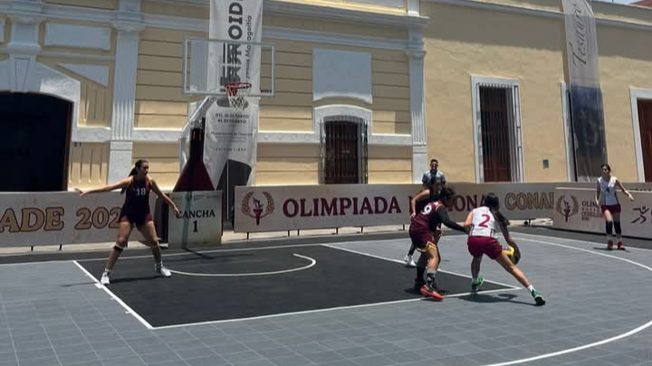 En dramático encuentro tropieza el equipo yucateco de básquetbol femenil  y le dice adiós a la Olimpiada Nacional  
