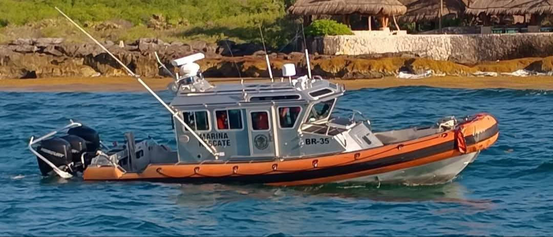 El aseguramiento se realizó durante un patrullaje de vigilancia marítima y terrestre de personal naval. El aseguramiento se realizó durante un patrullaje de vigilancia marítima y terrestre de personal naval.