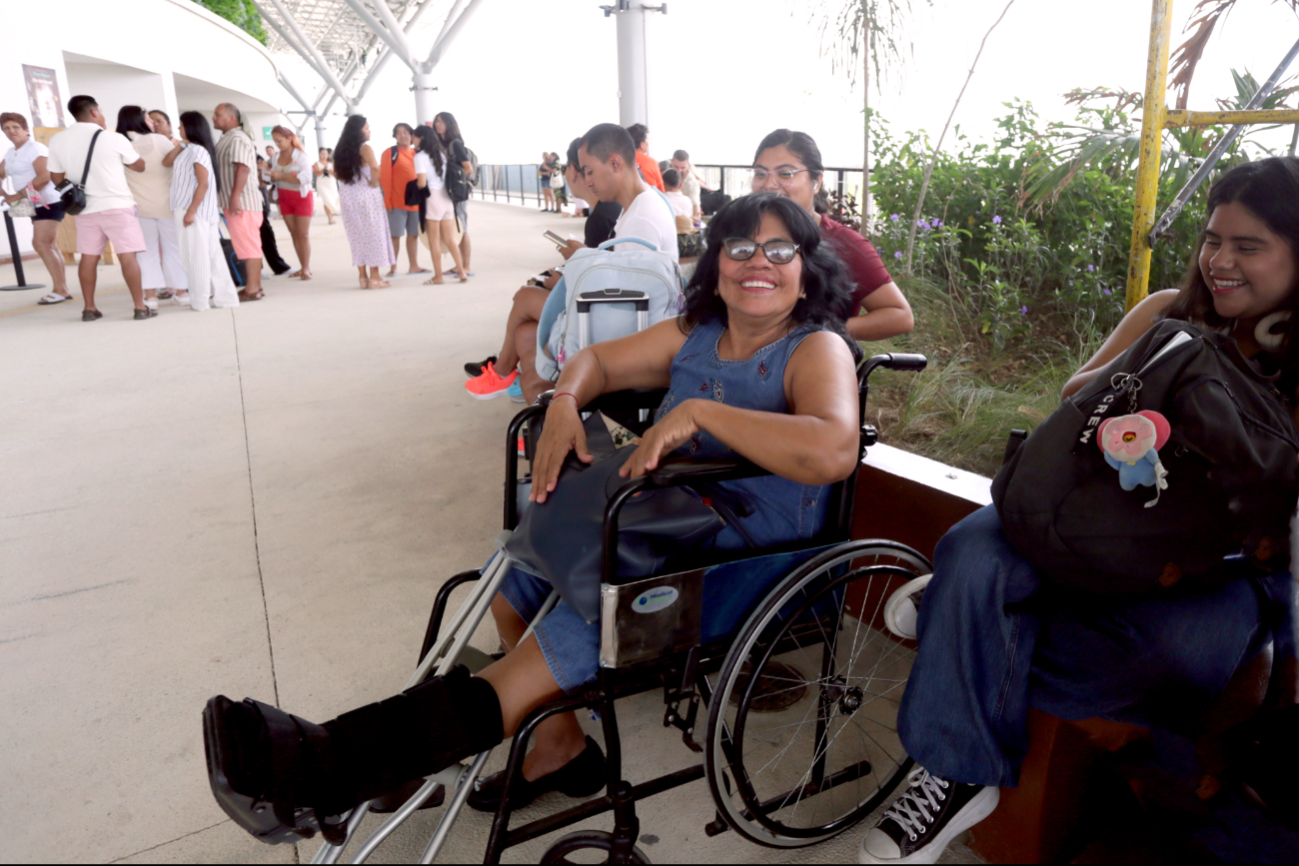 Una fractura no impidió que se fuera a Izamal y recordara su infancia, en Guatemala