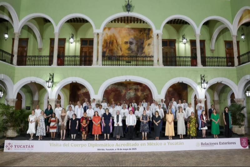 El evento se realizó en el Palacio de Gobierno en Mérida