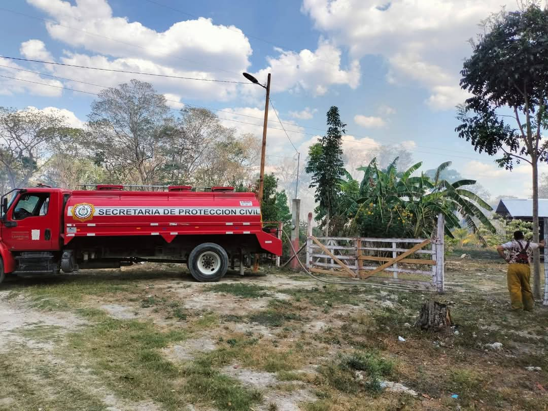 Incendio en predio baldío amenaza vivero; sin daños mayores Incendio en predio baldío amenaza vivero; sin daños mayores