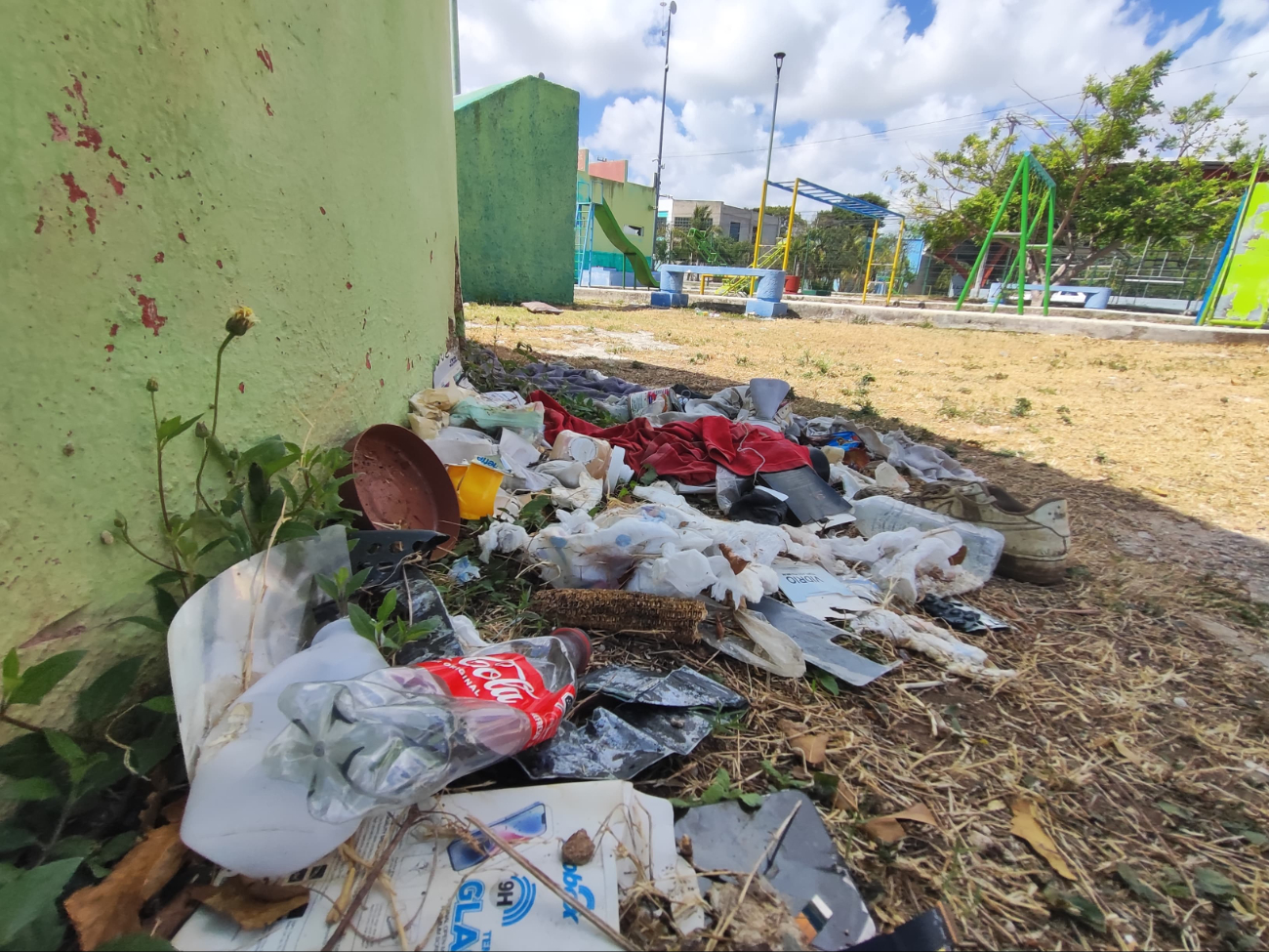 El mal estado del parque refleja la falta de atención de las autoridades El mal estado del parque refleja la falta de atención de las autoridades