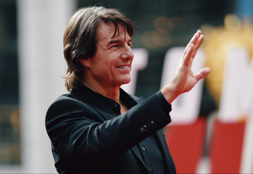 Tom Cruise llegó a la capital mexicana por la premier de 'Misión Imposible'
