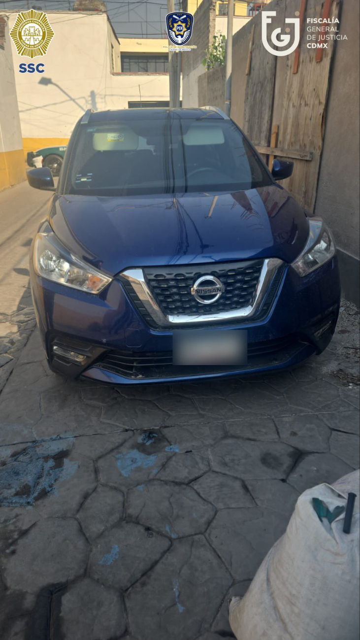 Este es el auto asegurado que probablemente participó en el crimen. Este es el auto asegurado que probablemente participó en el crimen.
