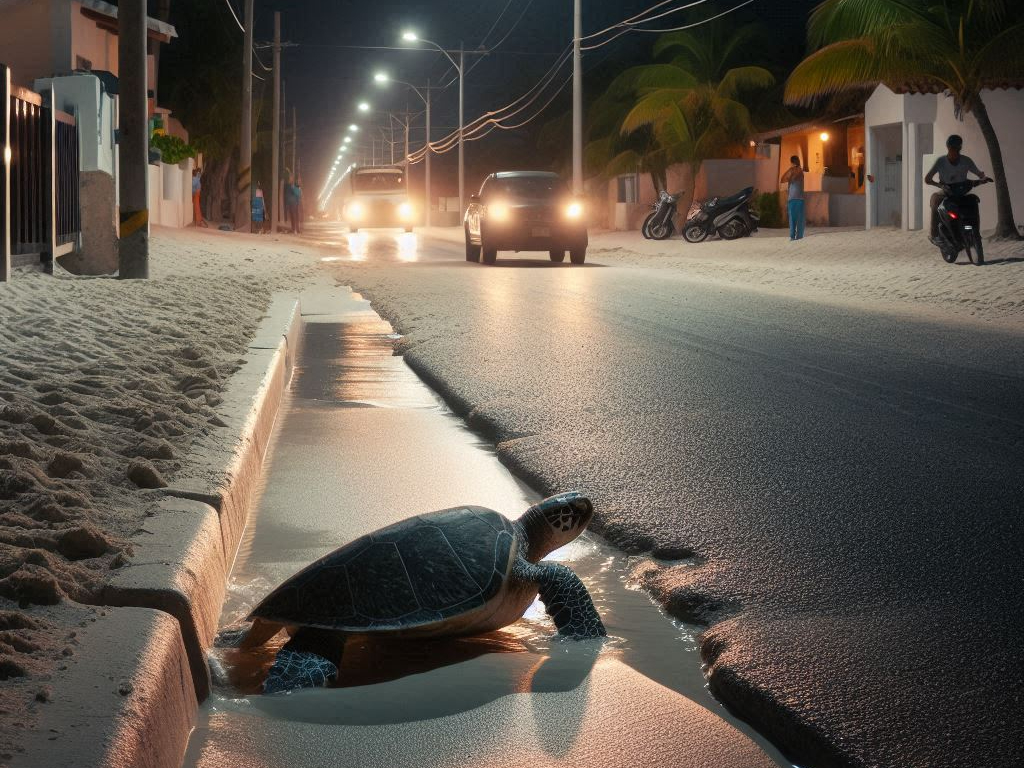 Las tres especies de tortugas marinas que generalmente desovan en Yucatán se encuentran en Peligro de Extinción