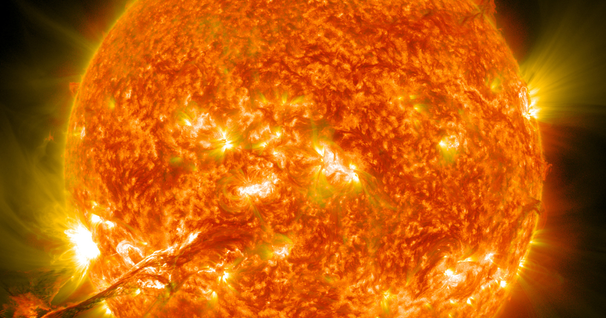 El sol y sus llamaradas que han afectado en varios países