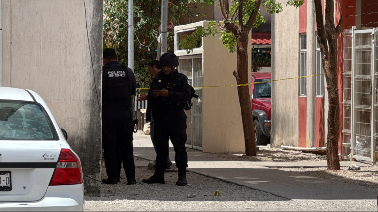 Ataque armado deja  un hombre sin vida en el fraccionamiento Paraíso Maya de Cancún
