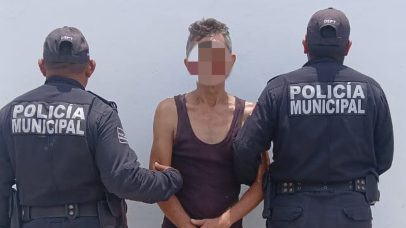 Tras haber intentado huir en un vehículo el sujeto fue asegurado Tras haber intentado huir en un vehículo el sujeto fue asegurado