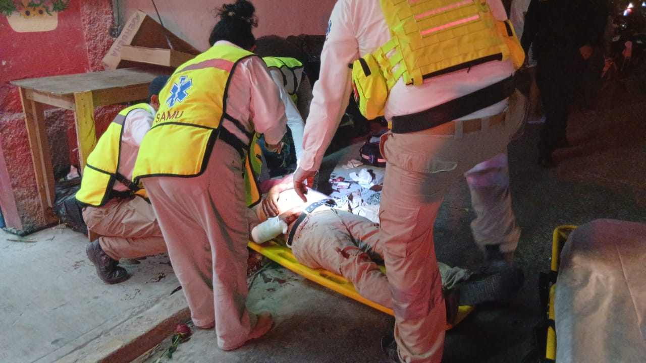 Intento de suicidio tras discusión familiar en una florería de Escárcega
