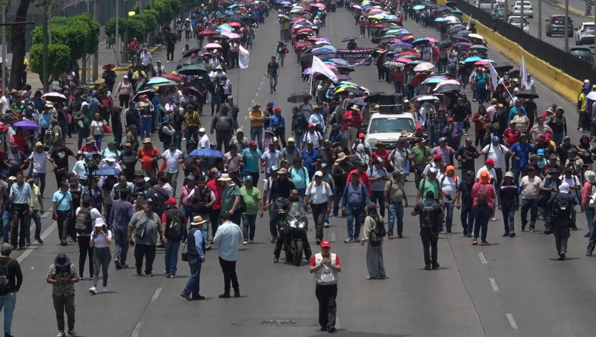 Maestros de la CNTE levantan paro en la Ciudad de México tras nueva propuesta del gobierno