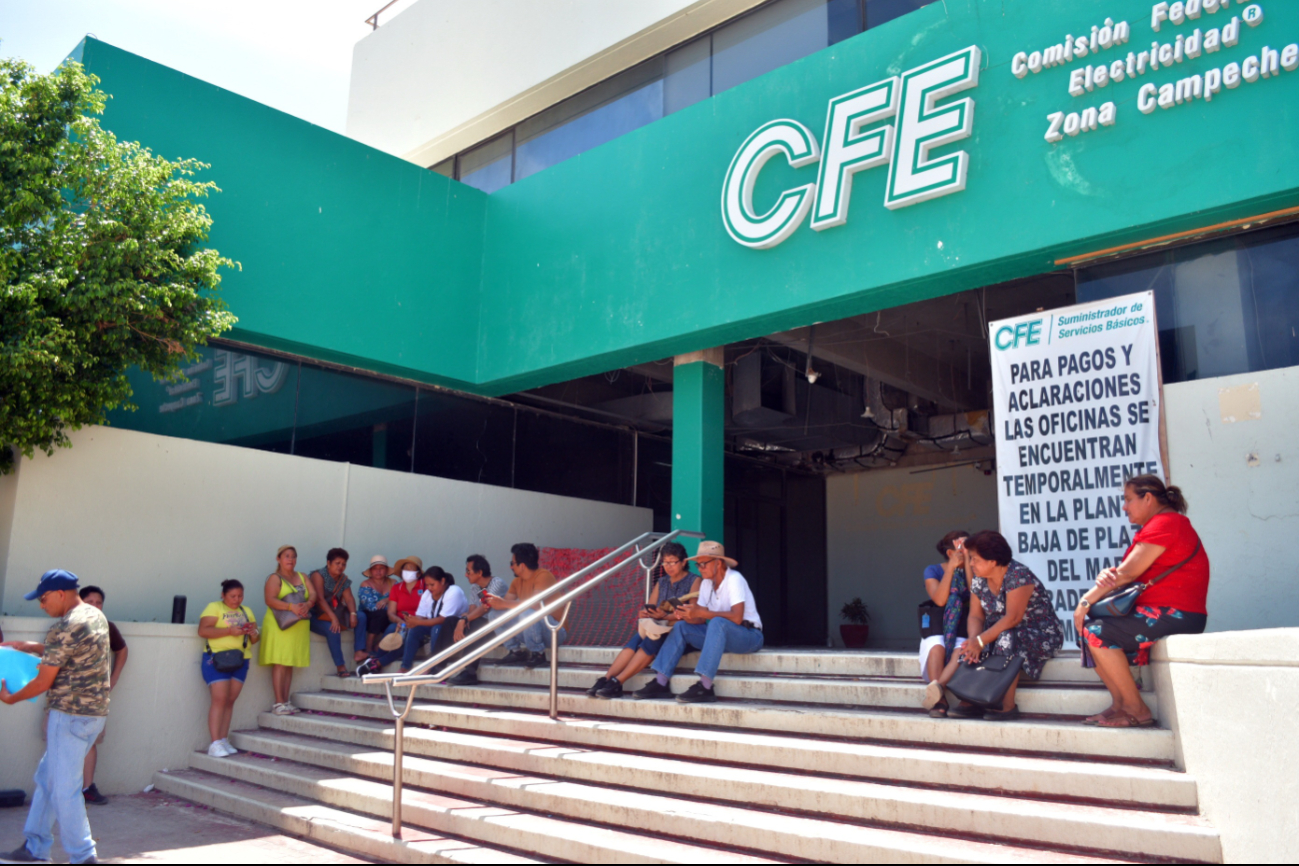 Profeco recibe cinco quejas semanales contra la CFE en Campeche