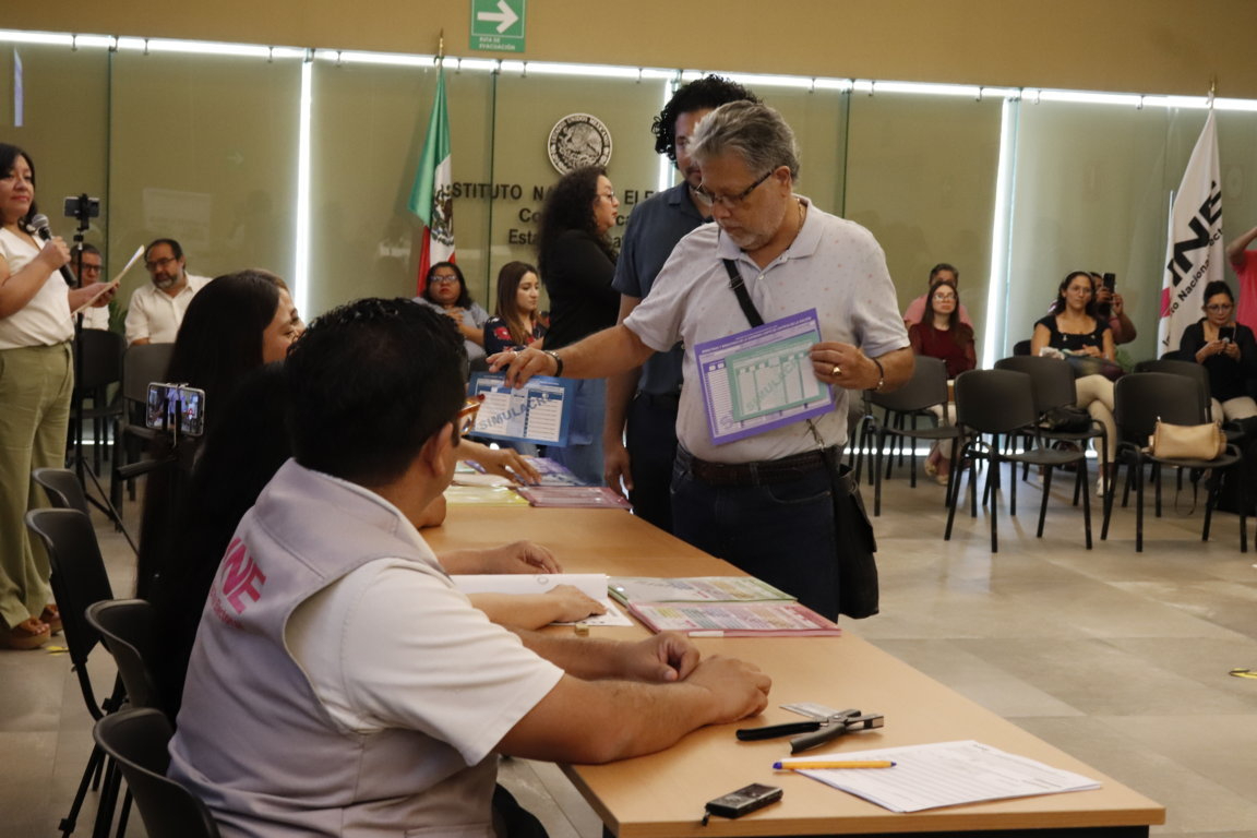 INE Yucatán garantiza  inclusión en las casillas para las elecciones a jueces y magistrados