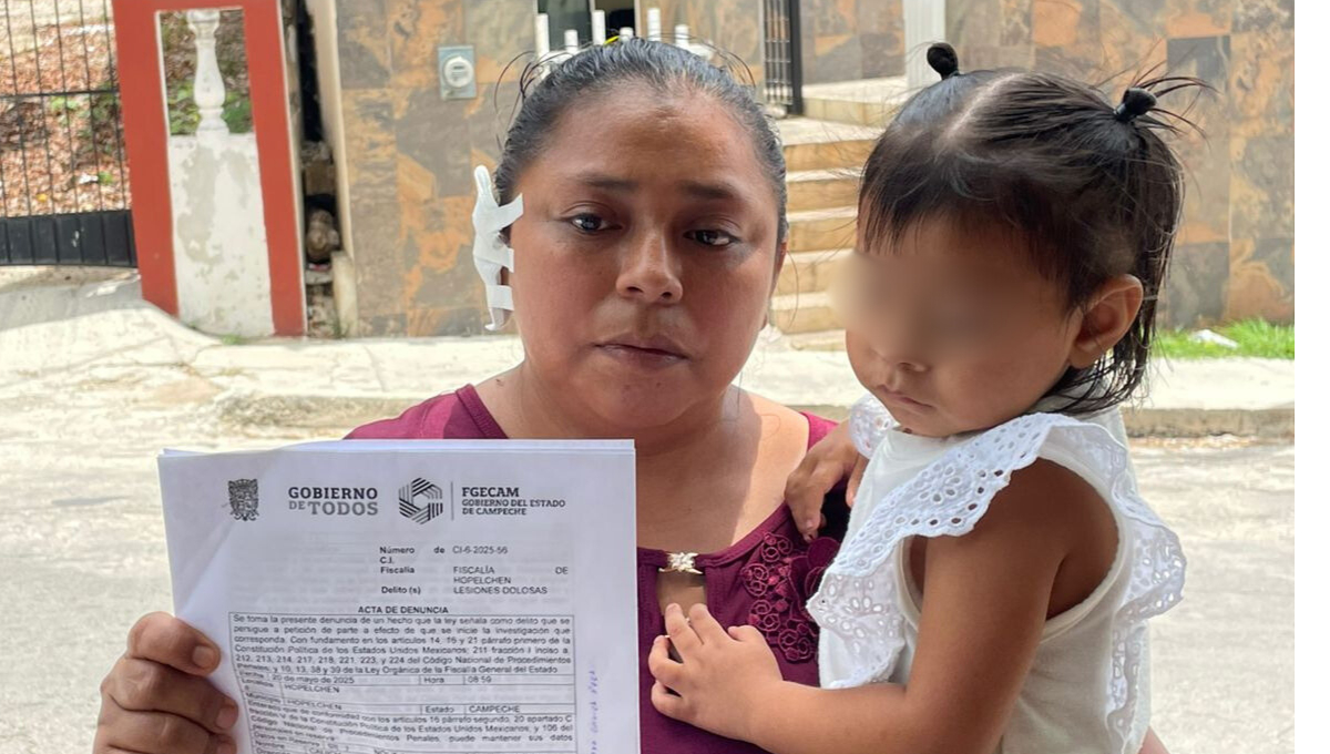 FGE Campeche minimiza denuncia de violencia: solo asentó lesiones FGE Campeche minimiza denuncia de violencia: solo asentó lesiones