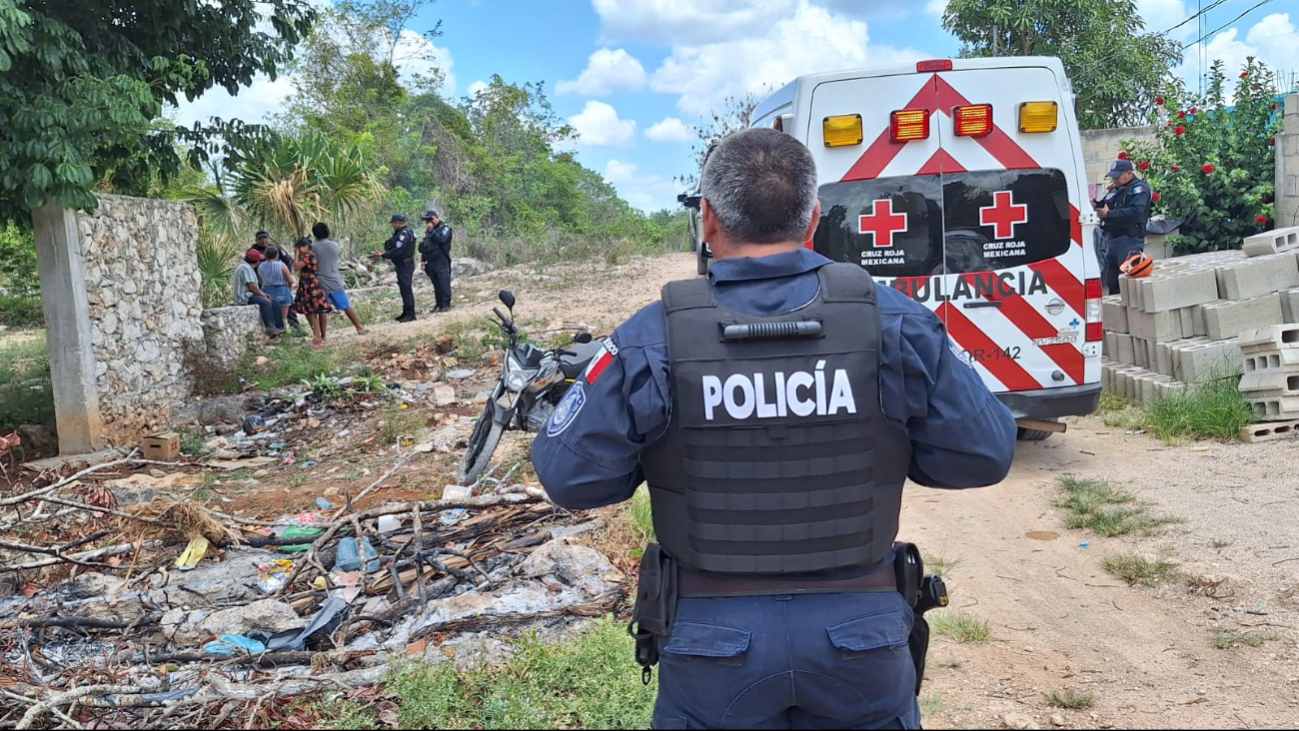 Elementos policiacos atendieron el llamado de emergencia. Elementos policiacos atendieron el llamado de emergencia.
