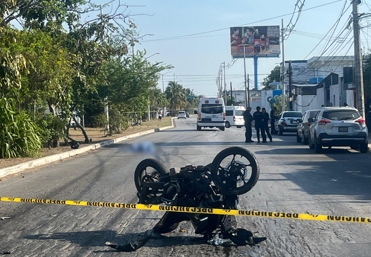 La mujer que perdió la vida no usaba casco de seguridad La mujer que perdió la vida no usaba casco de seguridad