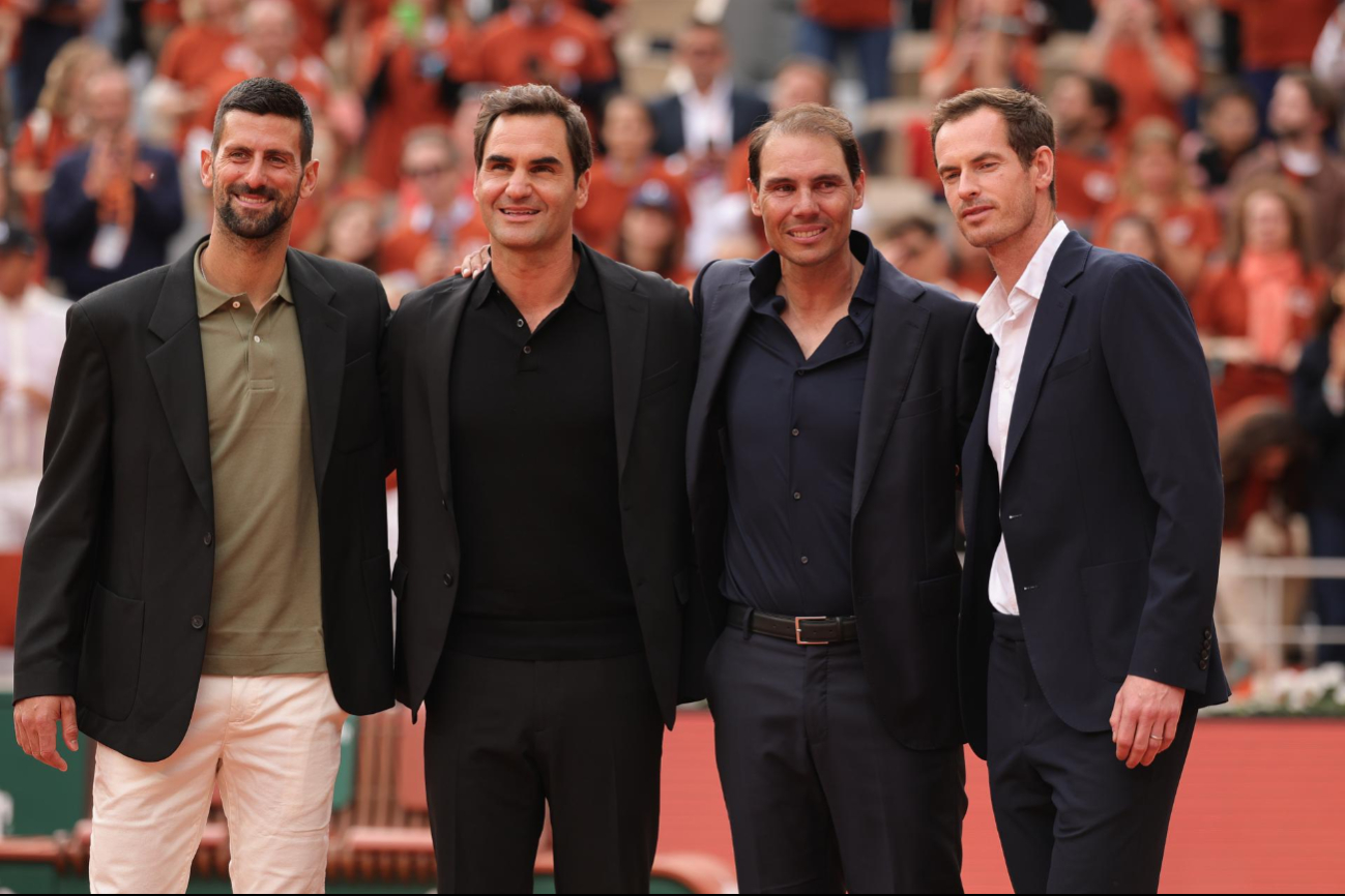 Los cuatro grandes del tenis Los cuatro grandes del tenis