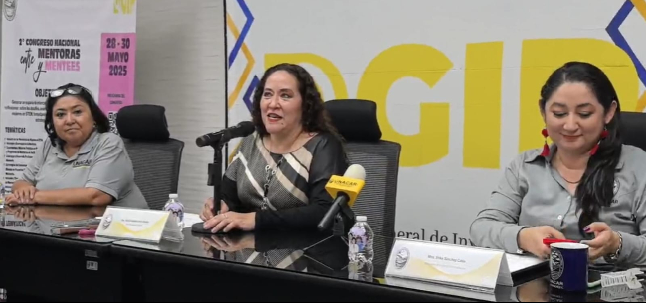 Ciudad del Carmen será sede del Segundo Congreso Nacional entre Mentoras y Mentees, buscando impulsar la participación femenina en STEM. Ciudad del Carmen será sede del Segundo Congreso Nacional entre Mentoras y Mentees, buscando impulsar la participación femenina en STEM.
