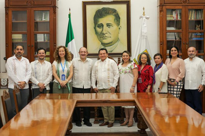 El gobernador Díaz Mena firmó un convenio con UNICEF México. El gobernador Díaz Mena firmó un convenio con UNICEF México.