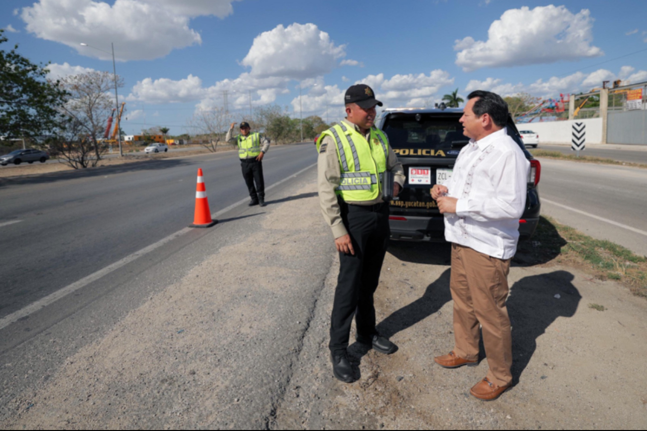 En el periférico de Mérida ya se instalaron cámaras analíticas con IA, para la detección en tiempo real de conductas peligrosas