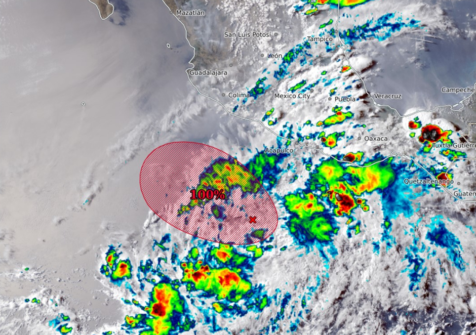 El ciclón tropical ‘Alvin’ se formará en las próximas horas