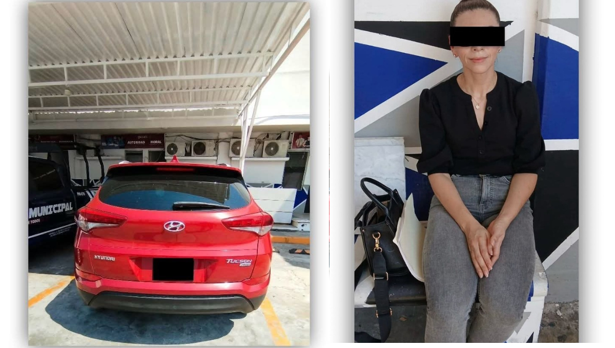 La Policía Estatal detectó una camioneta Hyundai Tucson con reporte de robo en Jalisco, asegurando el vehículo y a su conductora. La Policía Estatal detectó una camioneta Hyundai Tucson con reporte de robo en Jalisco, asegurando el vehículo y a su conductora.