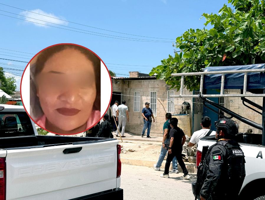 Detienen en Cancún, a la  esposa de Conrado “N", extorsionador que tableaba a sus víctimas