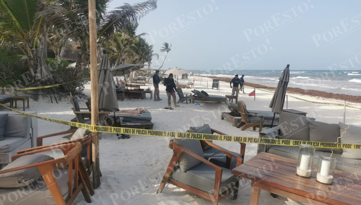 Violencia en Tulum: Ejecutan a balazos a una mujer en la zona turística frente al hotel Hau 