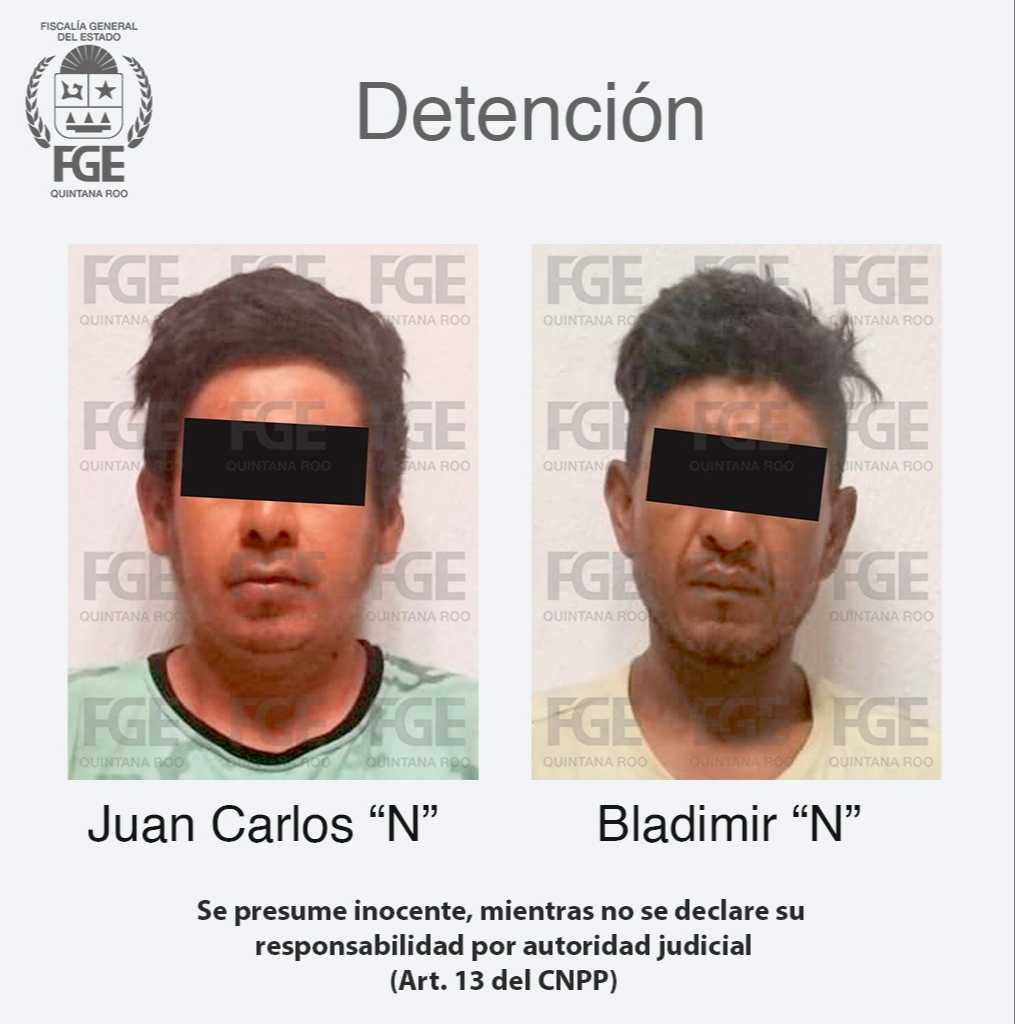 Los sujetos fueron detenidos en distintos puntos de la ciudad