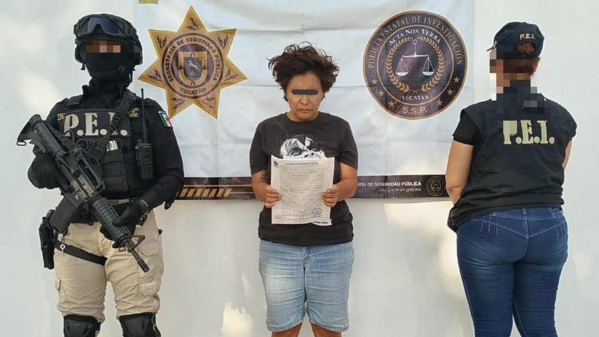 La asfixió y la mató: Detienen a mujer en Mérida, acusada de ultimar a su hermana con discapacidad 