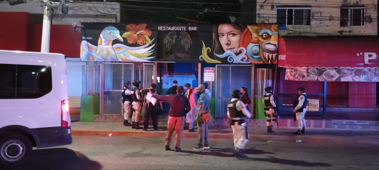 Catean restaurante bar en Cancún por trata de personas