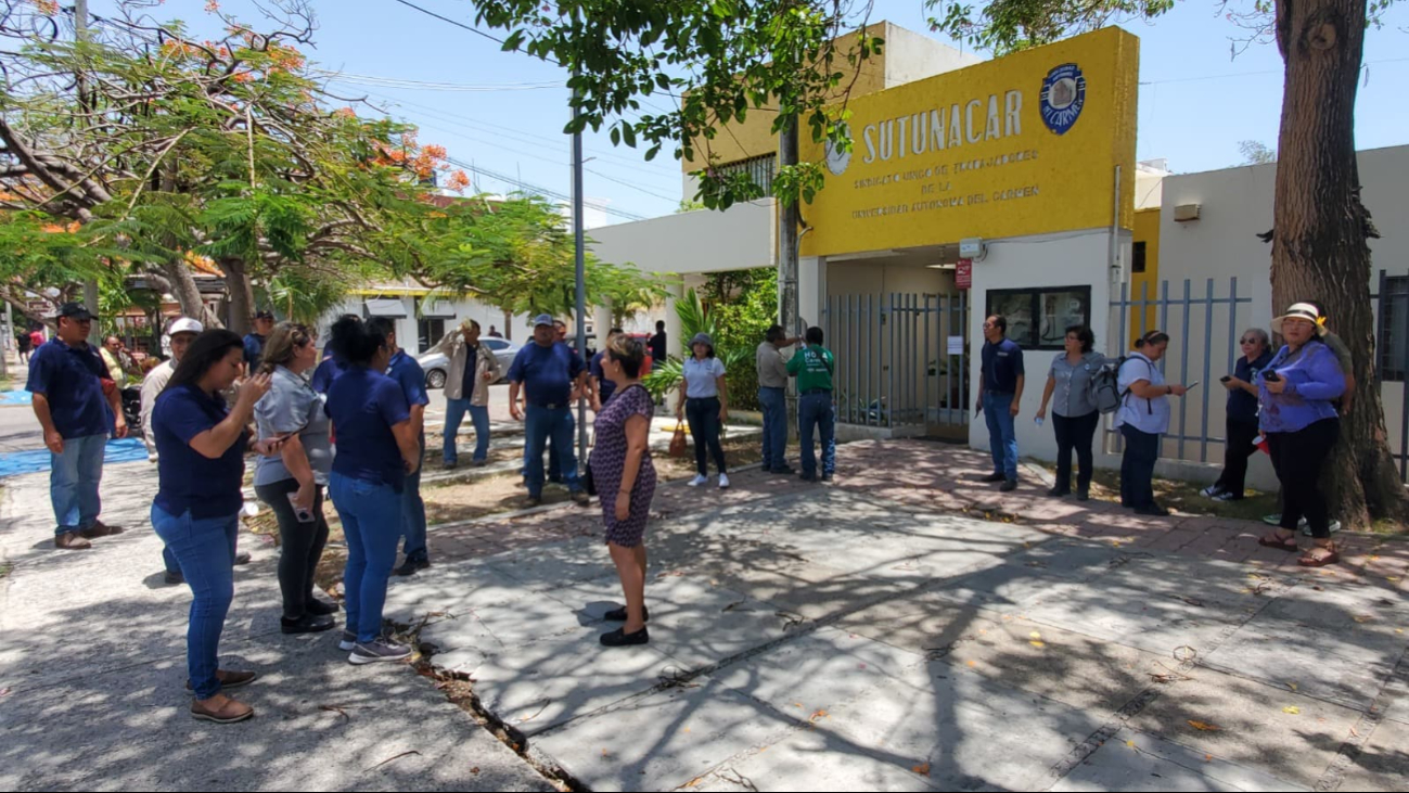 Miembros sindicales denuncian imposición de candidatura única y manipulación del proceso. Miembros sindicales denuncian imposición de candidatura única y manipulación del proceso.