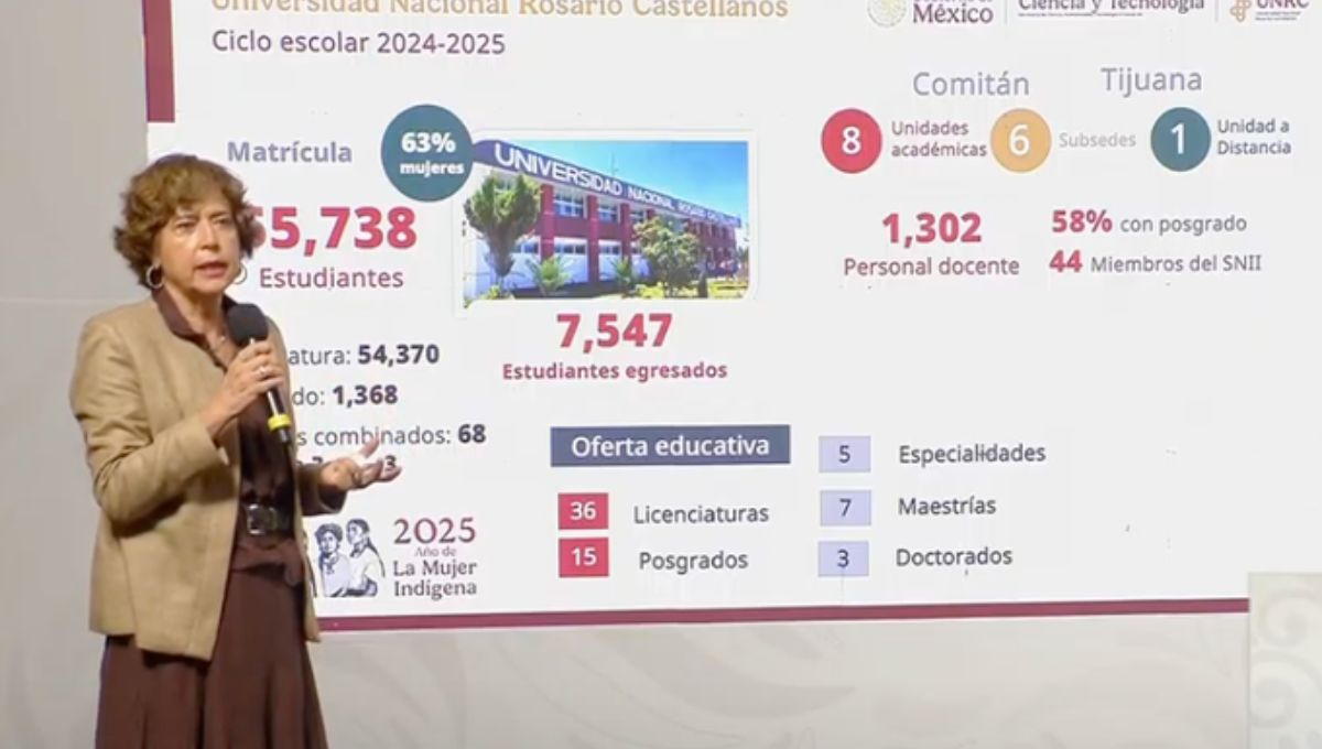 Rosaura Ruiz, secretaria de Ciencia, Humanidades, Tecnología e Innovación Rosaura Ruiz, secretaria de Ciencia, Humanidades, Tecnología e Innovación