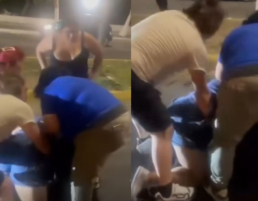 Mujer sufre agresión física afuera de un centro nocturno en Chetumal
