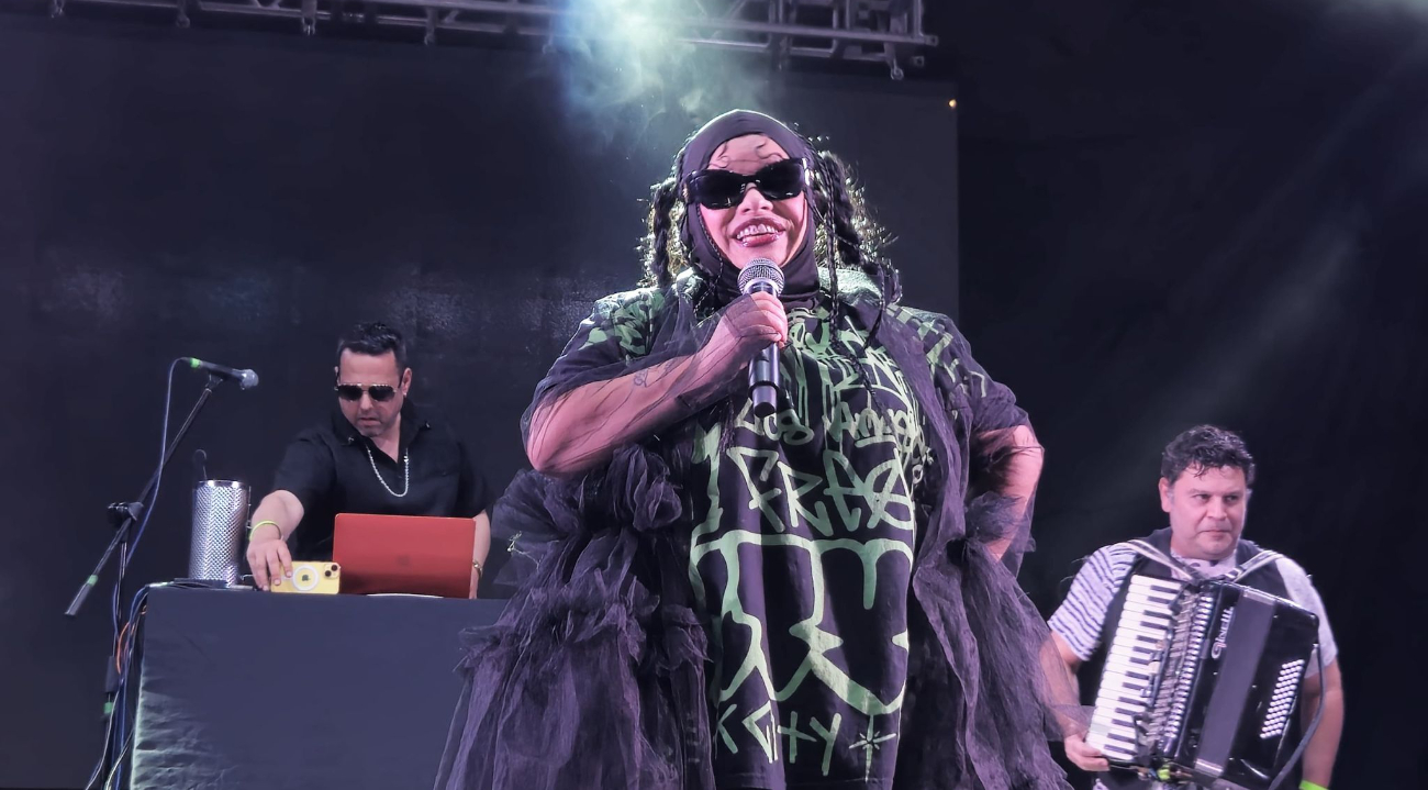 La cantante de electrocumbia amandititita
