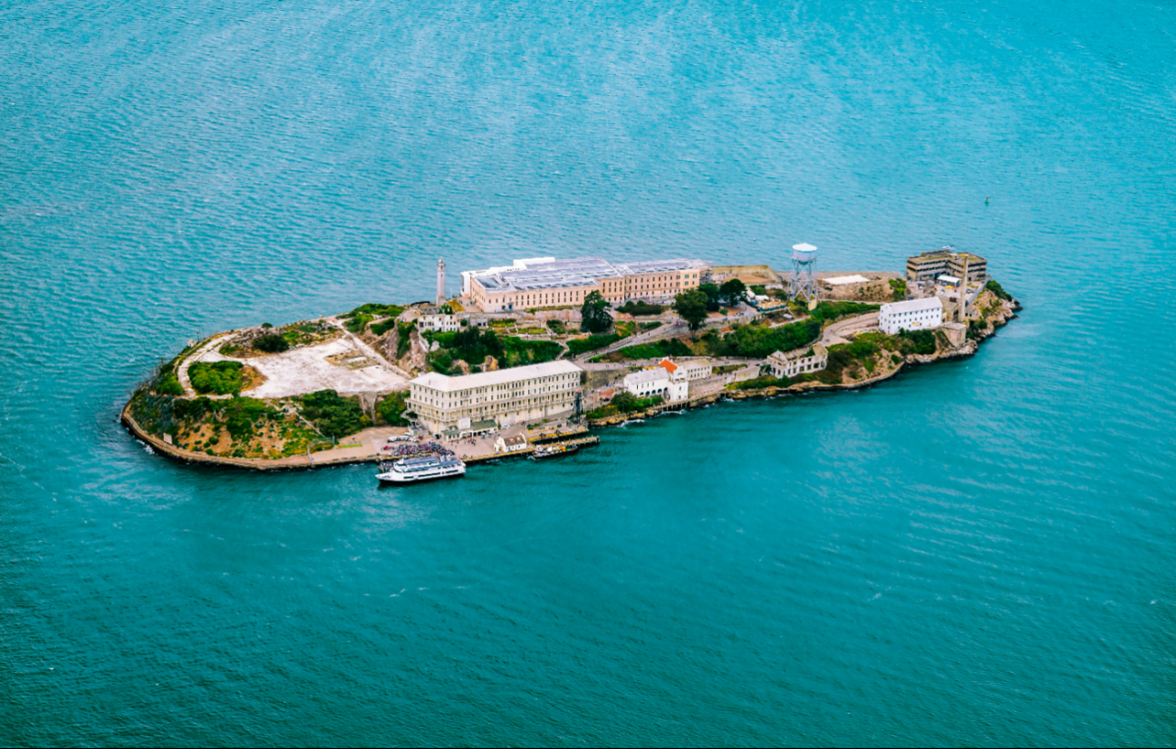 La prisión de Alcatraz operó de 1934 a 1963