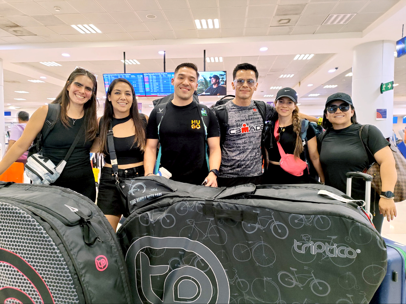 Representarán a Q. Roo y México: “C3-Team" equipo de Ironman partió a Punta Cana    