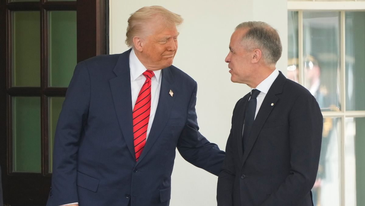 Donald Trump, presidente de estados Unidos y Mark Carney, primer ministro de Canadá Donald Trump, presidente de estados Unidos y Mark Carney, primer ministro de Canadá