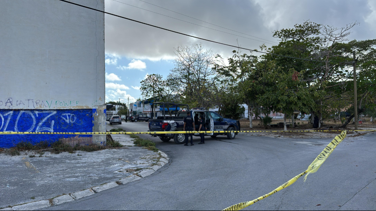 Hallan cuerpo sin vida en la Supermanzana 59 de Cancún