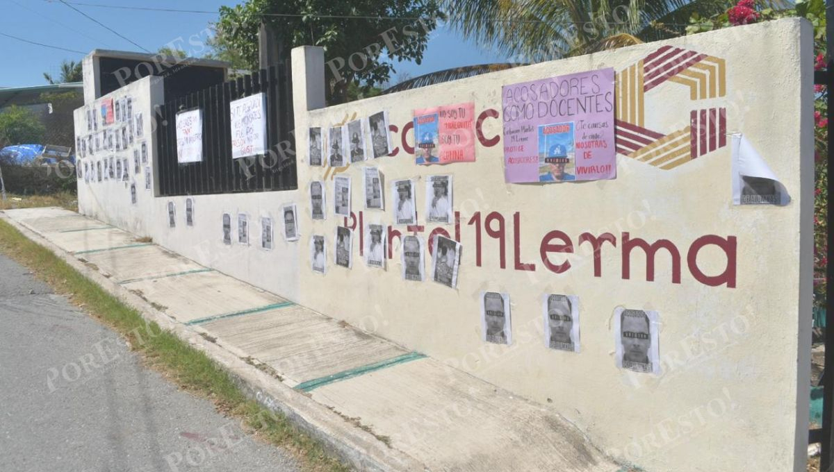 Manifestación en Cobacam Lerma por presunto caso de acoso a estudiante