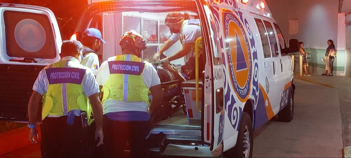 La víctima fue trasladada después de recibir atención prehospitalaria. La víctima fue trasladada después de recibir atención prehospitalaria.