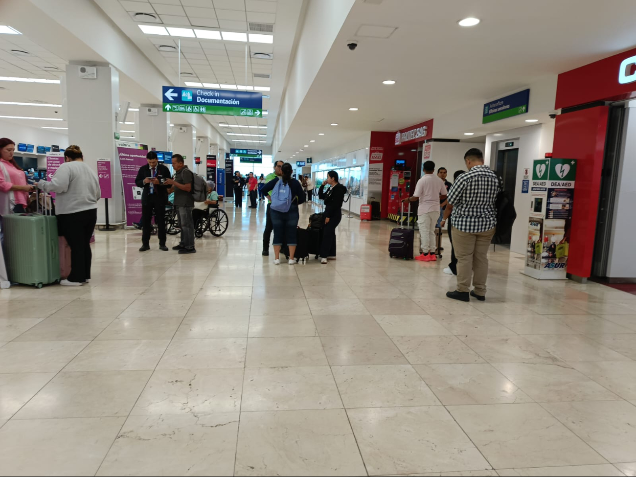 Cinco vuelos de la CDMX aterrizaron ligeramente adelantados Cinco vuelos de la CDMX aterrizaron ligeramente adelantados
