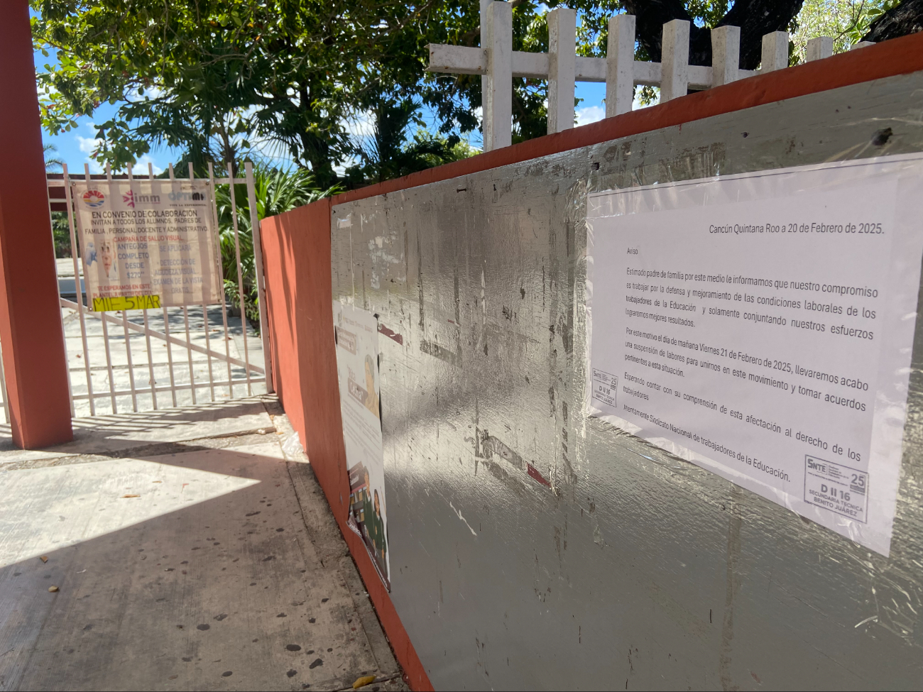 Se está violentando el derecho de una educación integral Se está violentando el derecho de una educación integral