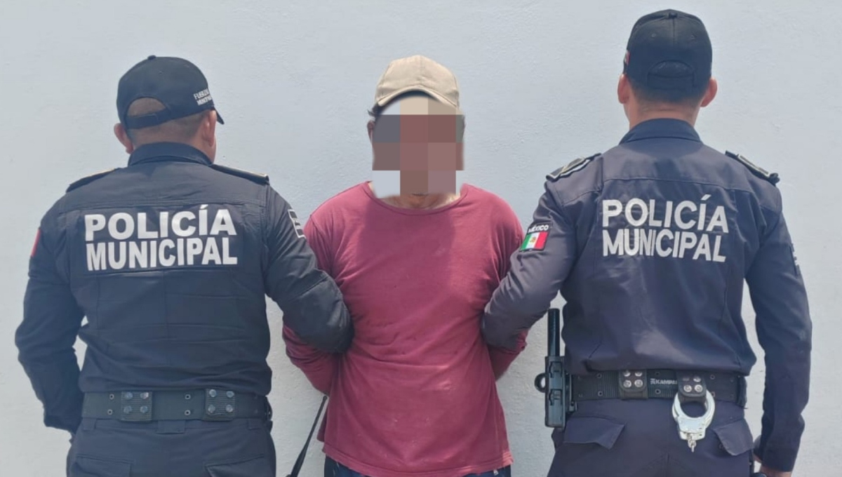 El hombre fue detenido por la policía de Progreso El hombre fue detenido por la policía de Progreso