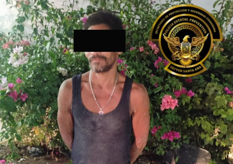 Detienen a sujeto en Campeche tras ser sorprendido en techo de vivienda ajena 