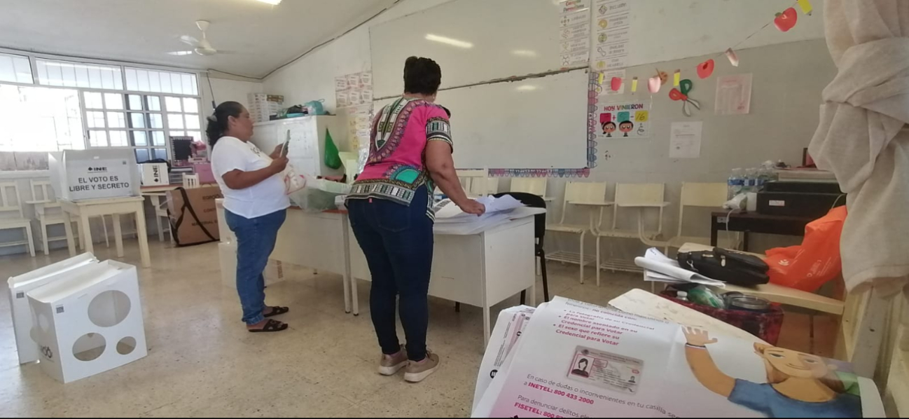 Urnas para las elecciones en Isla Mujeres registraron demoras