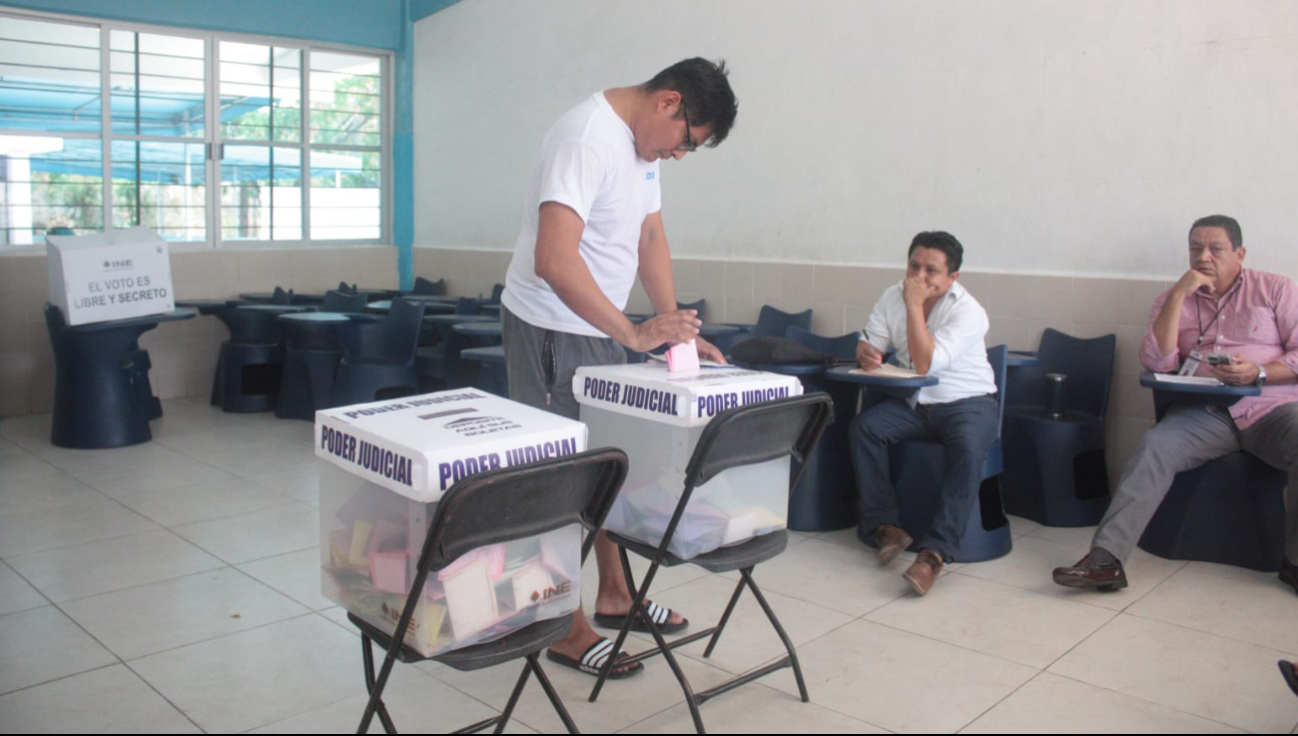 Ha concluido el primer periodo de la elección judicial en Yucatán Ha concluido el primer periodo de la elección judicial en Yucatán