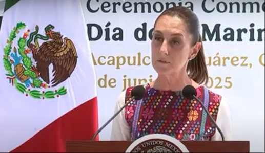 La Presidenta recordó a los dos cadetes caídos del Buque Cuauhtémoc. La Presidenta recordó a los dos cadetes caídos del Buque Cuauhtémoc.